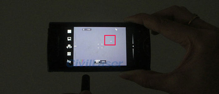 Ultra Small Spot 780nm 5mw Position Lamp Adjustable Infrarrojo Módulo láser Dot